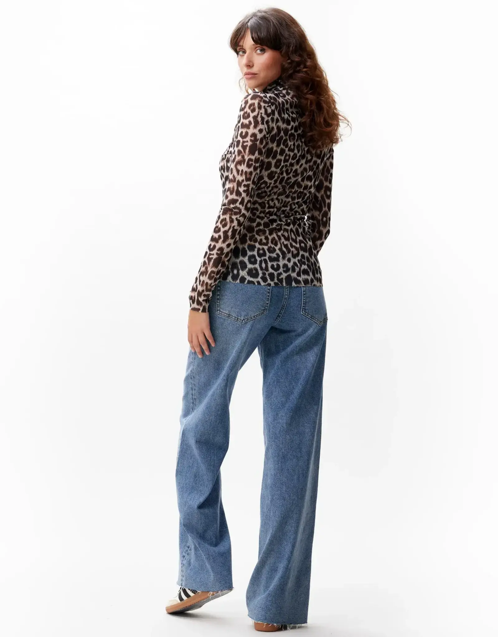 Catwalk Junkie Top 'Turtle Neck' - Hummus - Catwalk Junkie