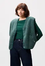 Catwalk Junkie Bodywarmer 'Teddy' - Pine Forest - Catwalk Junkie