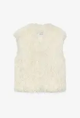 Catwalk Junkie Bodywarmer 'Fur' - Vanilla Cream - Catwalk Junkie