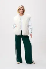 Catwalk Junkie Bodywarmer 'Fur' - Vanilla Cream - Catwalk Junkie