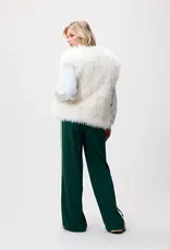 Catwalk Junkie Bodywarmer 'Fur' - Vanilla Cream - Catwalk Junkie