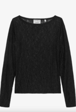 Catwalk Junkie Top Long Sleeve 'Lace' -  Black - Catwalk Junkie