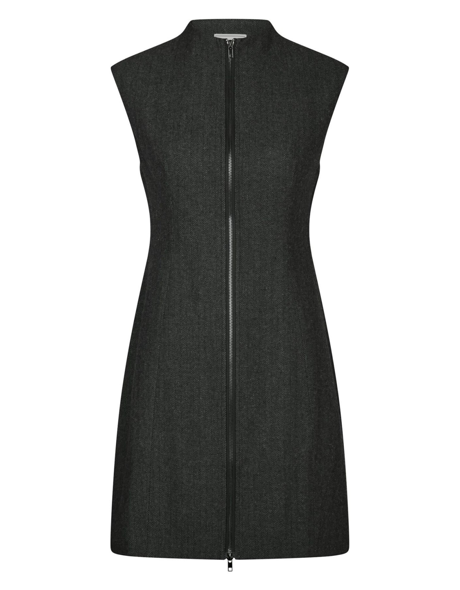 Jurk 'Melville' - Antracit - Neo Noir