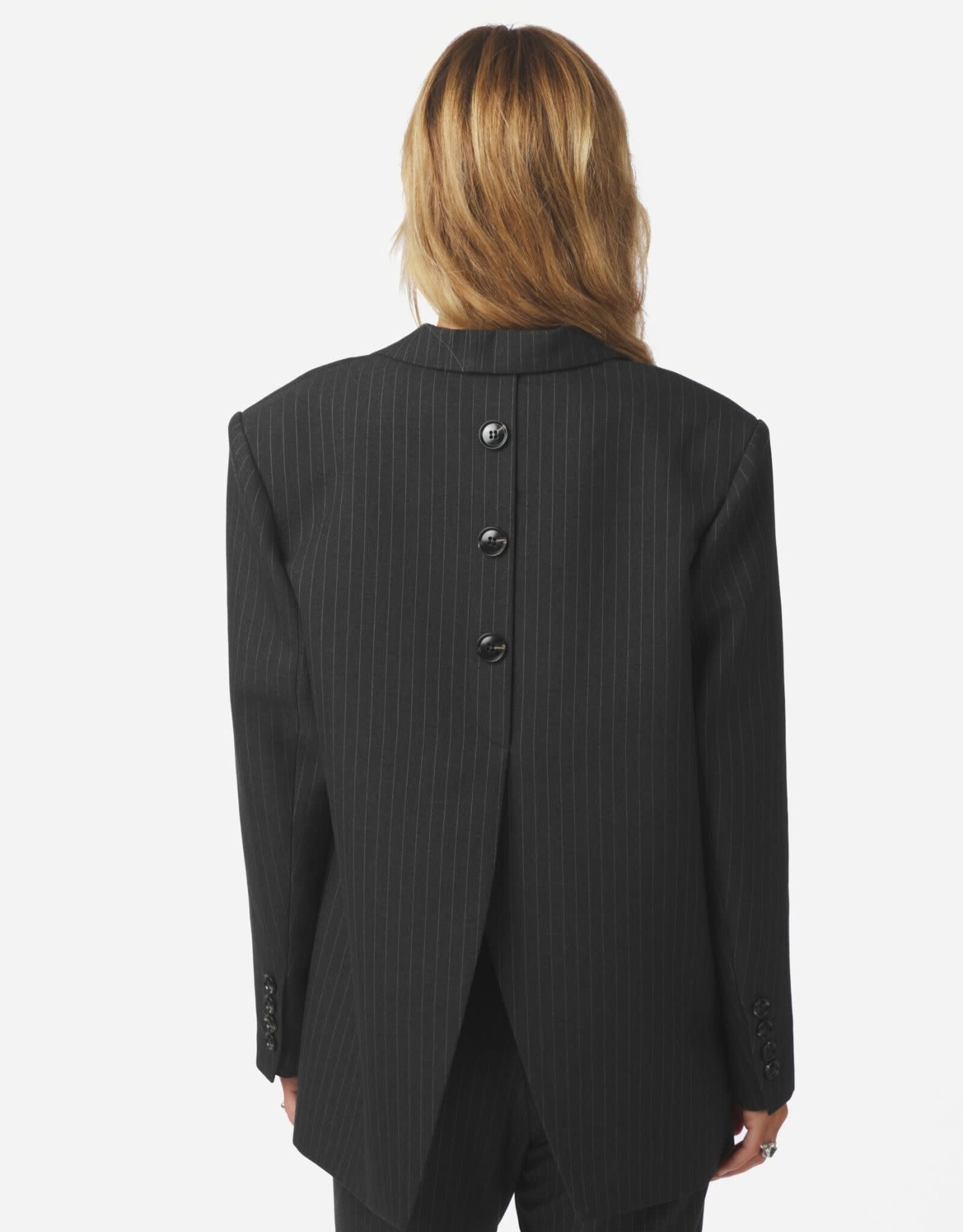 Blazer Button Back 'Marielle' - Antracit - Neo Noir