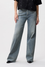 Catwalk Junkie Jeans 'Loose Fit With Strass'  - Tinted Blue - Catwalk Junkie