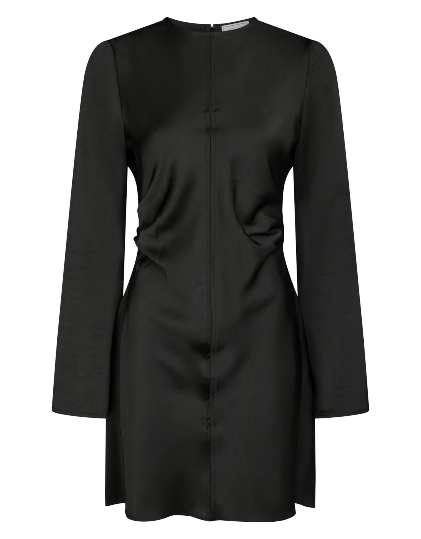 Jurk Heavy Sateen 'Jumari' - Black - Neo Noir