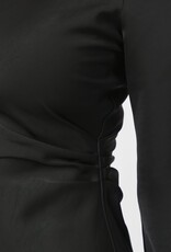 Jurk Heavy Sateen 'Jumari' - Black - Neo Noir