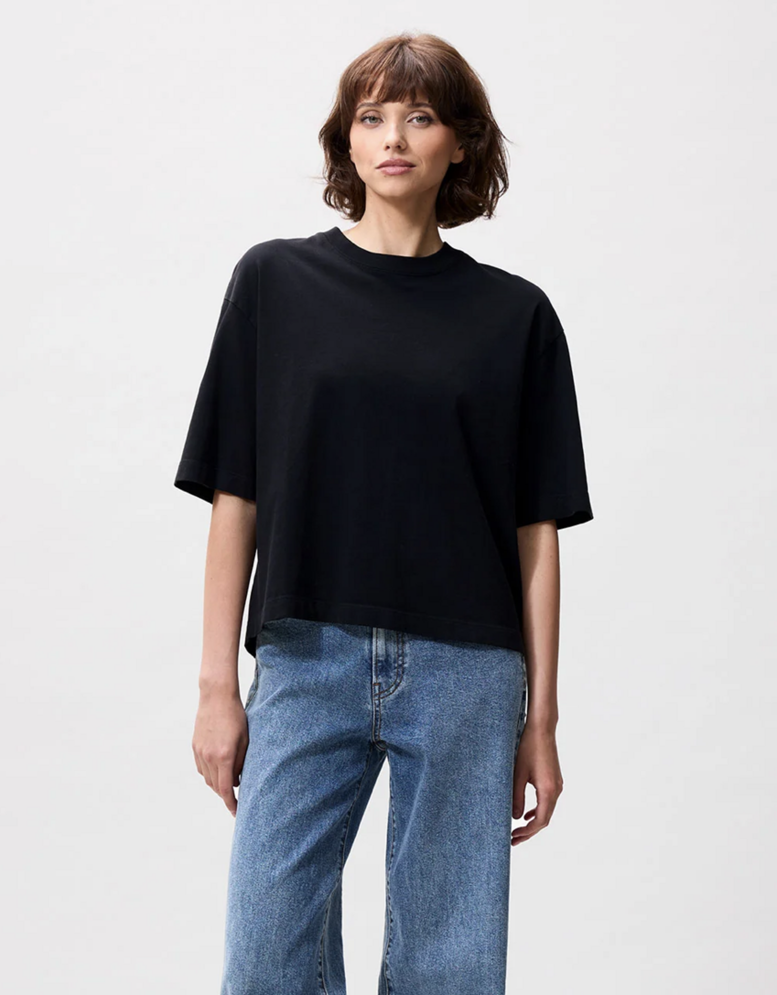 Catwalk Junkie T-Shirt 'Nuna' - Black - Catwalk Junkie