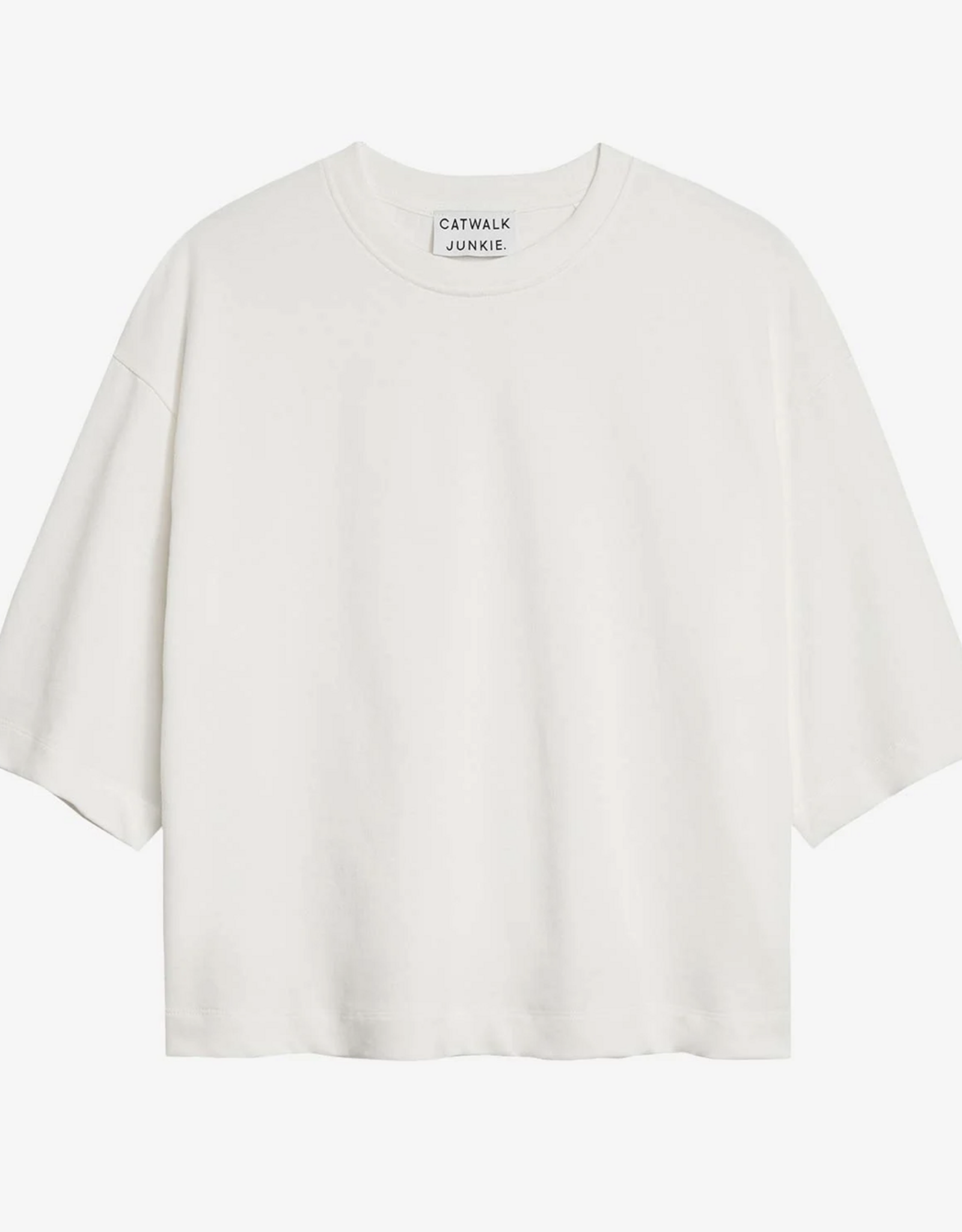 Catwalk Junkie T-Shirt 'Nuna' - Off  White - Catwalk Junkie