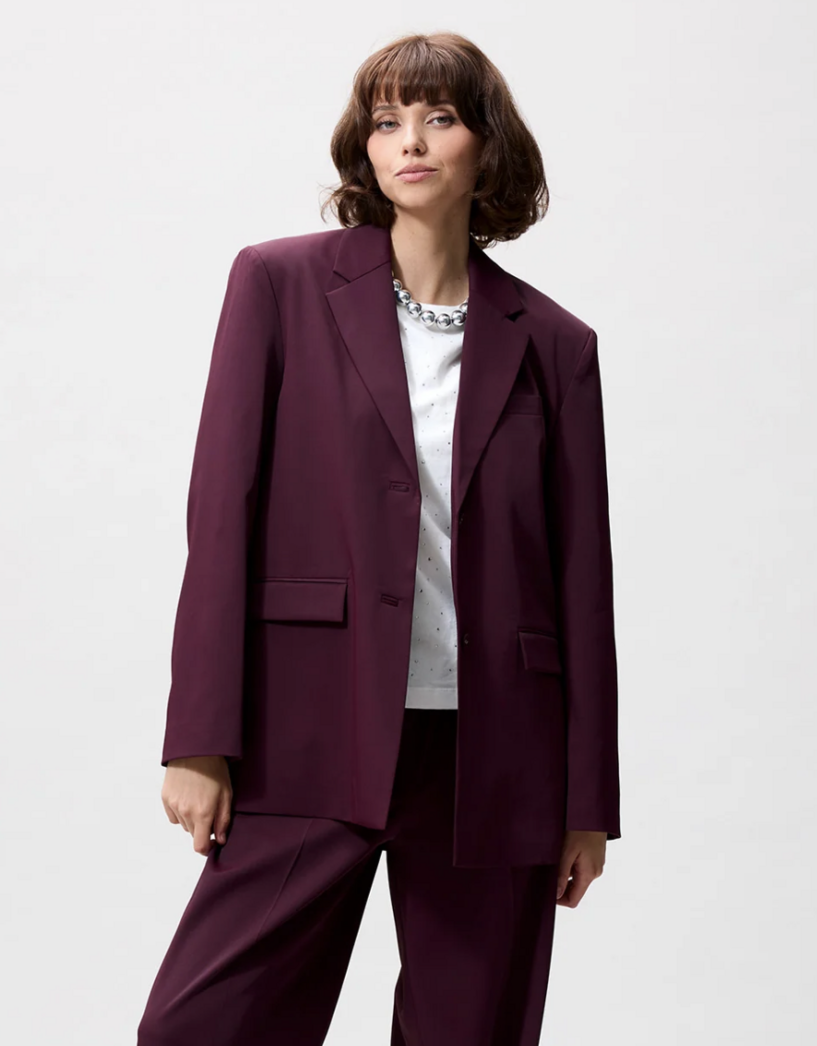 Catwalk Junkie Blazer 'Back Detail' - Winetasting - Catwalk Junkie