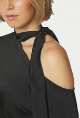 Blouse Heavy Sateen 'Shirli' - Black - Neo Noir