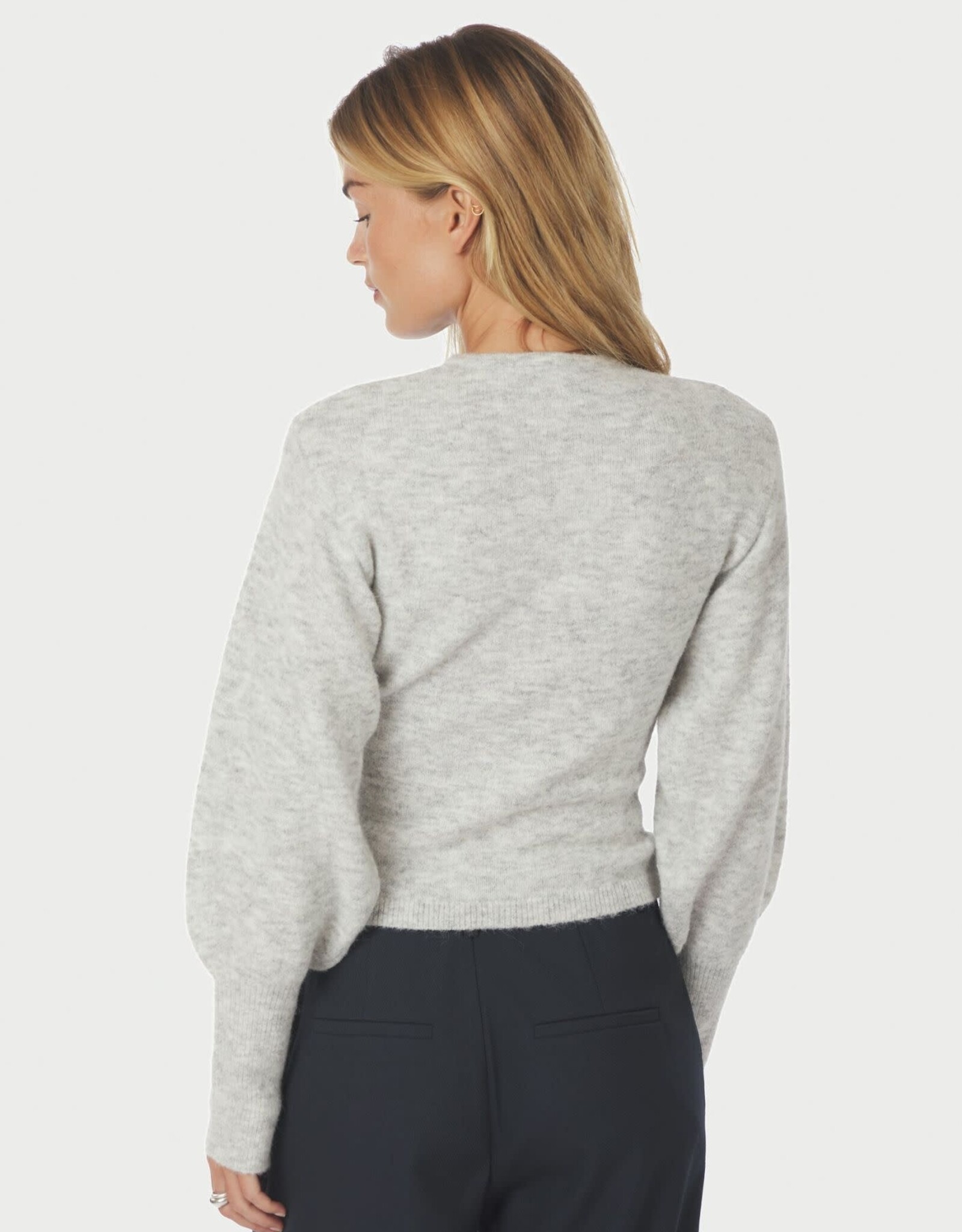 Cardigan 'Briano' - Light Grey - Neo Noir