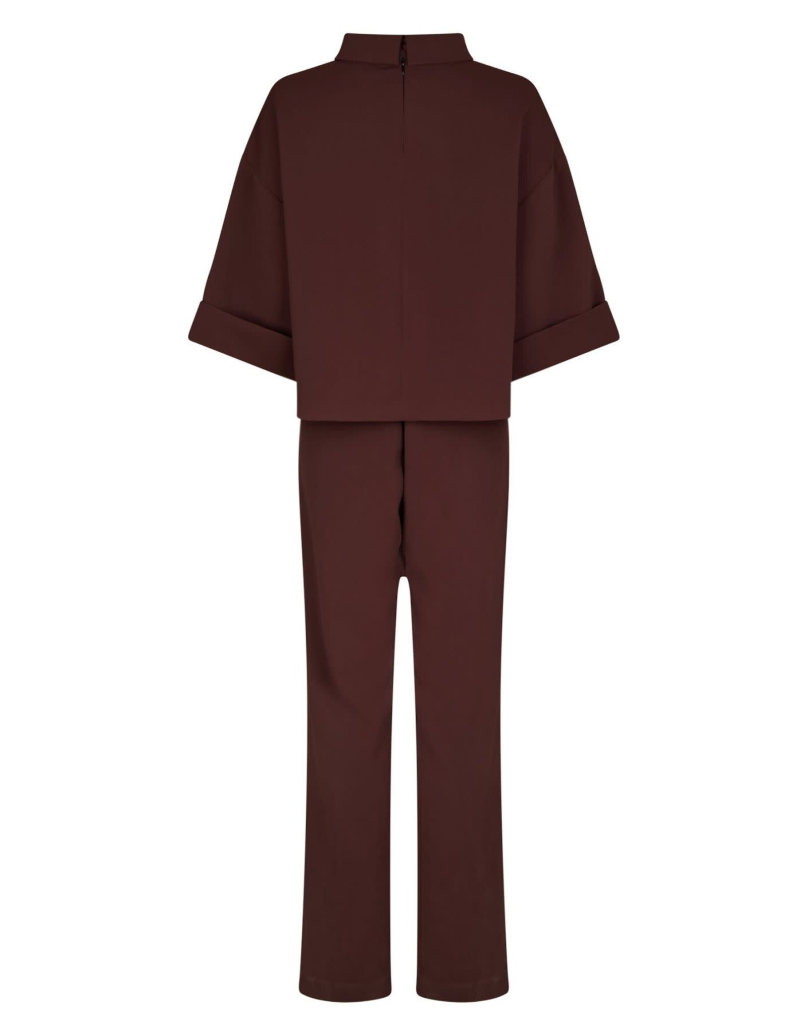 Jumpsuit Crepe 'Arlo' - Burgundy  - Neo Noir