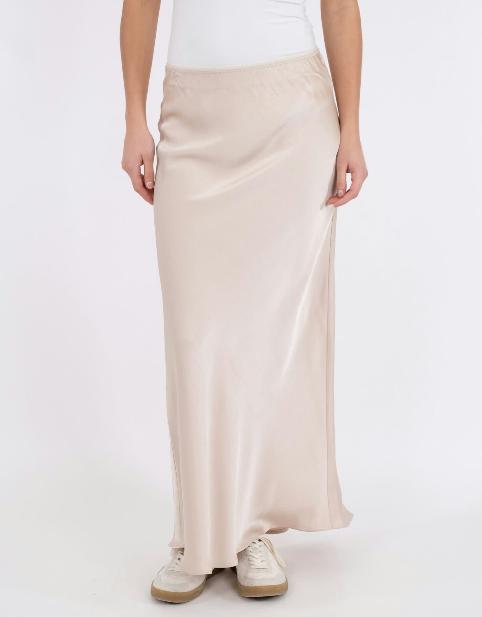 Rok 'Vicky' Heavy Sateen - Champagne - Neo Noir