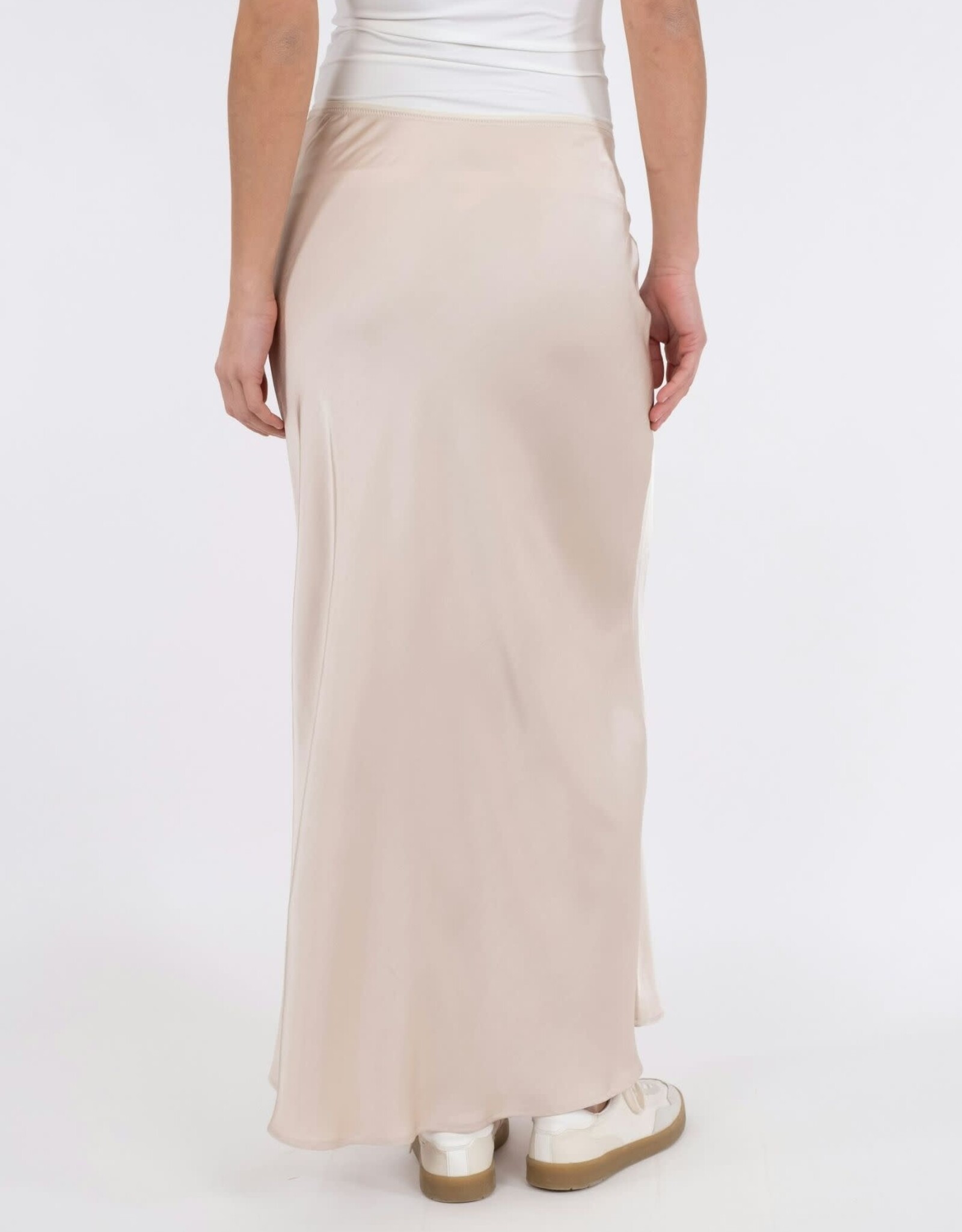 Rok 'Vicky' Heavy Sateen - Champagne - Neo Noir