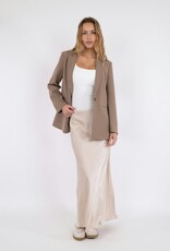 Rok 'Vicky' Heavy Sateen - Champagne - Neo Noir