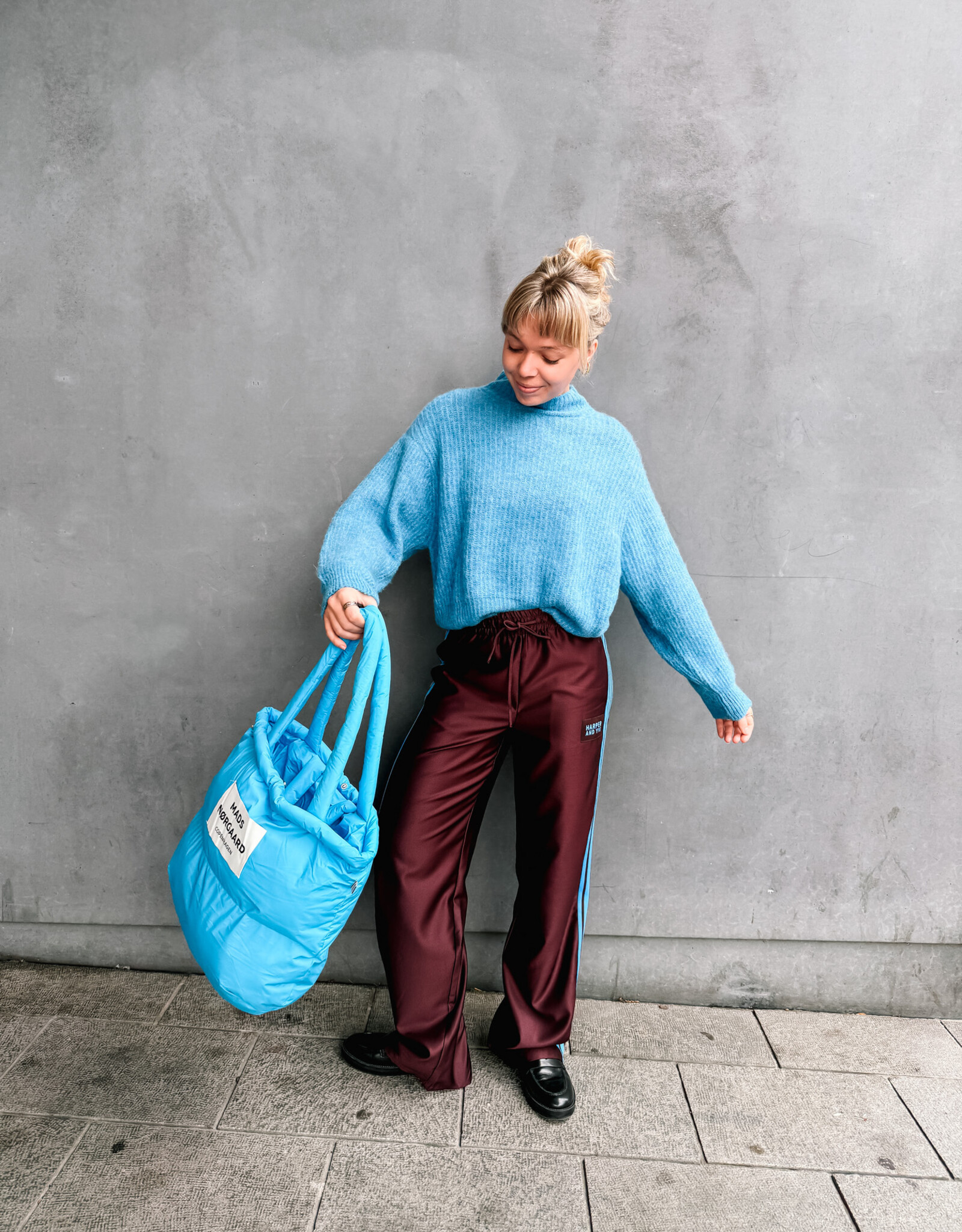 American Vintage Pull 'East' - Celeste Chine - East18Q  - American Vintage