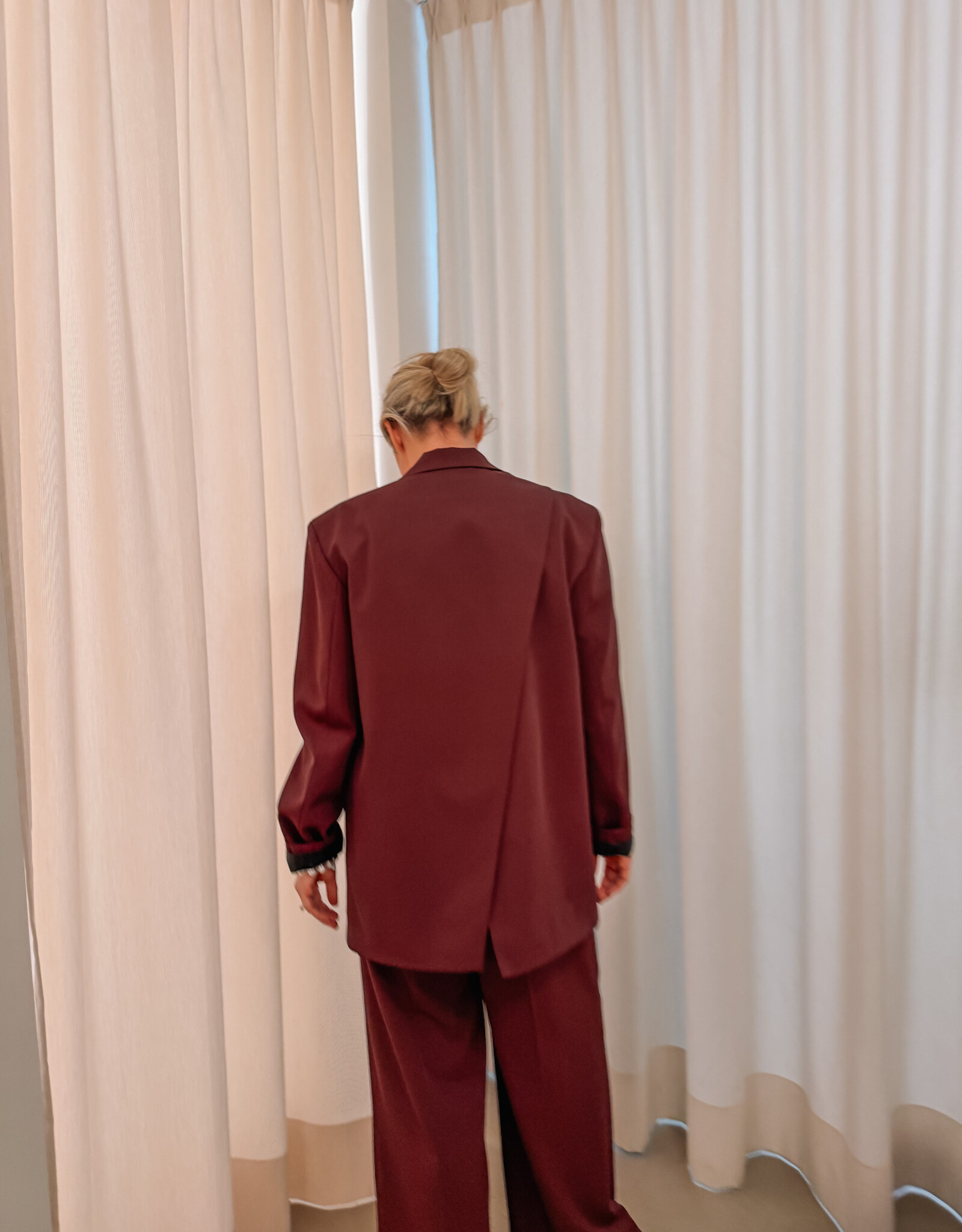 Catwalk Junkie Blazer 'Back Detail' - Winetasting - Catwalk Junkie