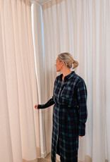 Hod Paris Jurk Carreaux 'Totoro' - Navy - Hod Paris