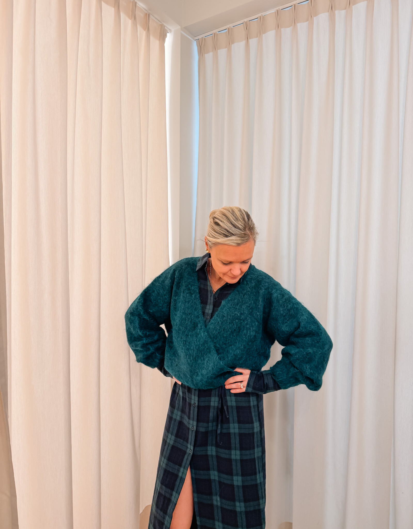 American Vintage Pull 'Nuny' - Cypres - Nun18D- American Vintage