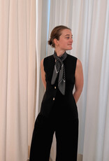 The Golden House - NH Foulard - Black dot - 70 cm