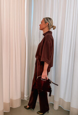 Jumpsuit Crepe 'Arlo' - Burgundy  - Neo Noir