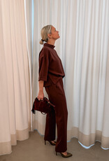 Jumpsuit Crepe 'Arlo' - Burgundy  - Neo Noir