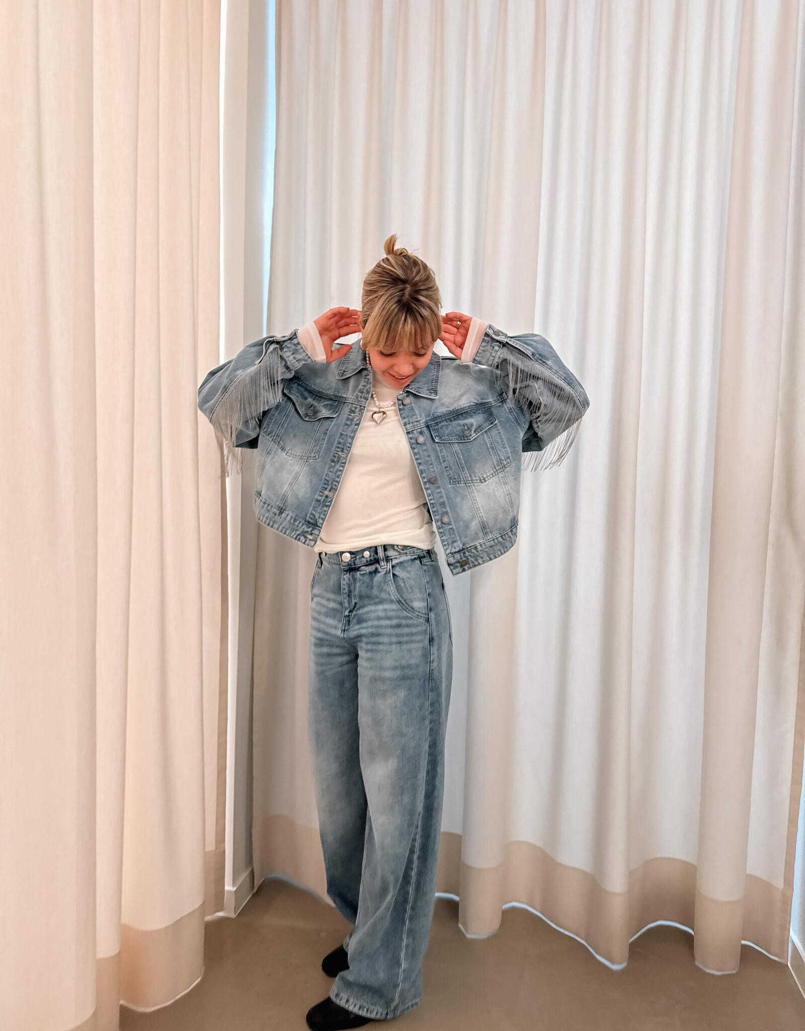 Seventy +Mochi Jeans Adjustable 'Ali Tab' - Melrose - Seventy + Mochi