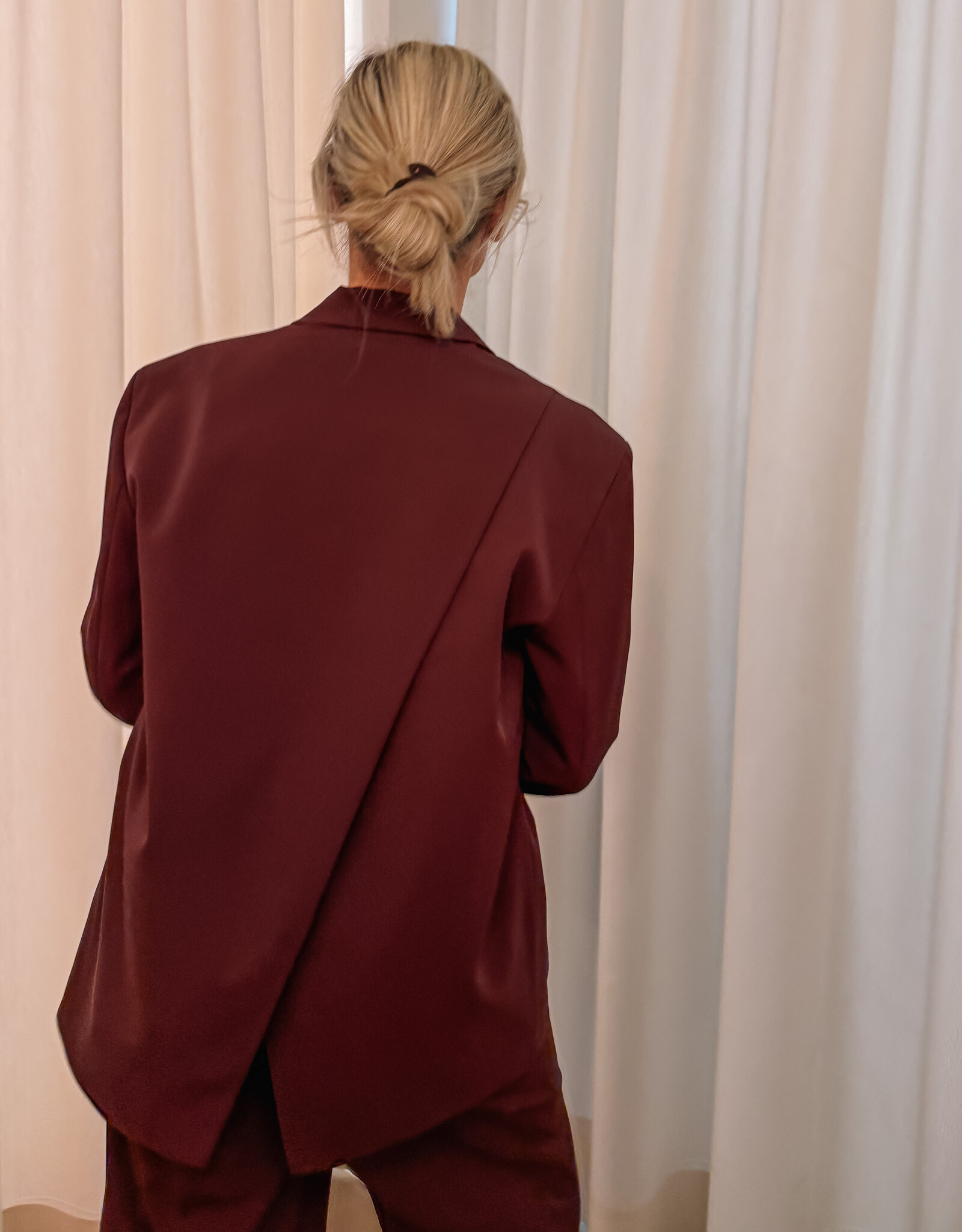 Catwalk Junkie Blazer 'Back Detail' - Winetasting - Catwalk Junkie
