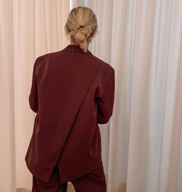 Catwalk Junkie Blazer 'Back Detail' - Winetasting - Catwalk Junkie