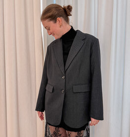 Blazer Button Back 'Marielle' - Antracit - Neo Noir