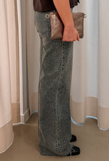 Catwalk Junkie Jeans 'Loose Fit With Strass'  - Tinted Blue - Catwalk Junkie