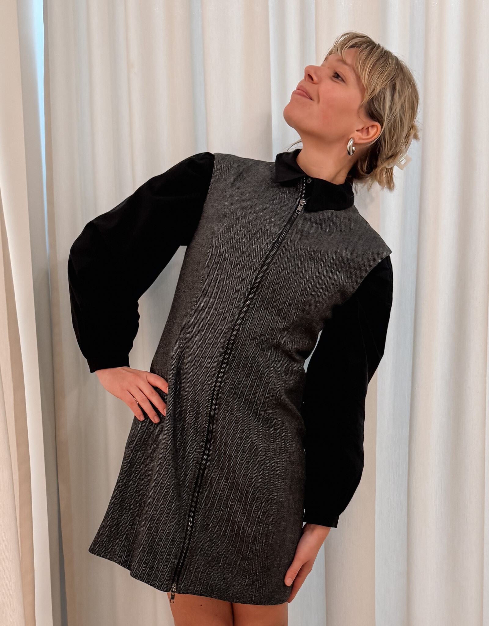 Another Label Blouse 'Ilana' - Black - Another-Label