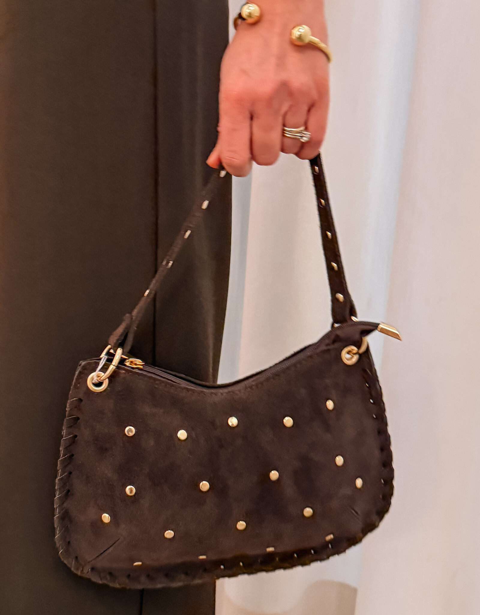 The Golden House Dodi Handtas 'Amalia' - Dark Brown