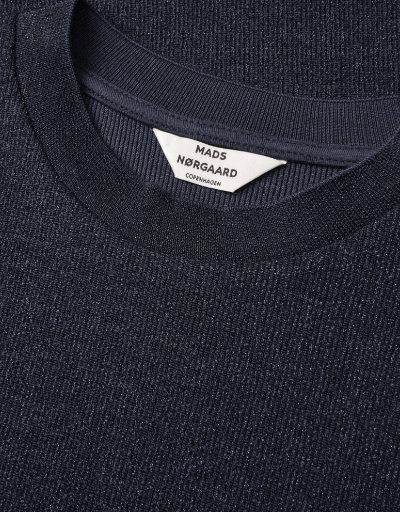 Mads Norgaard T-Shirt Lange Mouw 'Tuba' - Parisian Night - Mads Norgaard