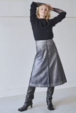 Mads Norgaard Rok Metallic Denim 'Stellar' - Parisian Night - Mads Norgaard