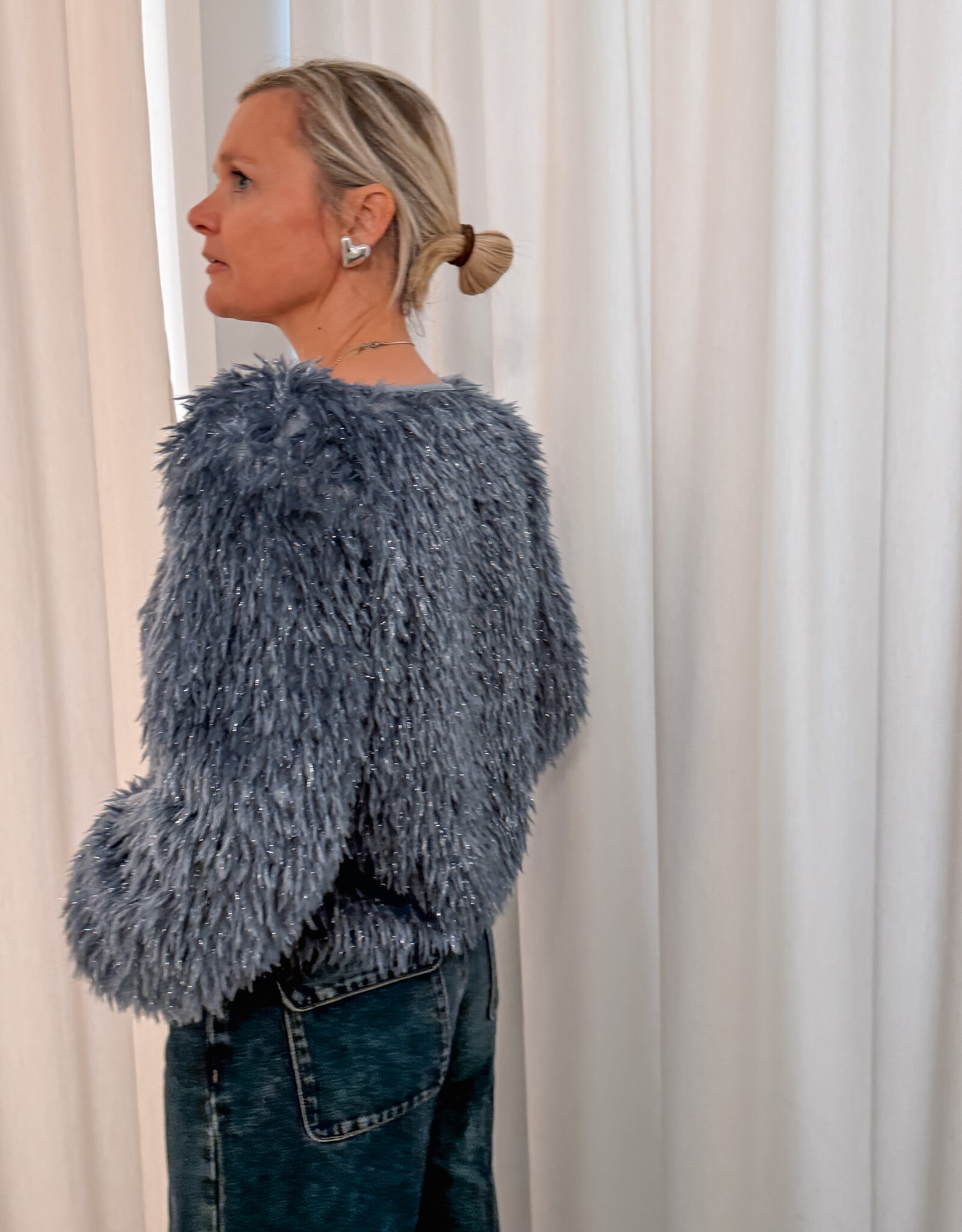 Studio Amaya Top 'Bridget' - Blue - Studio Amaya