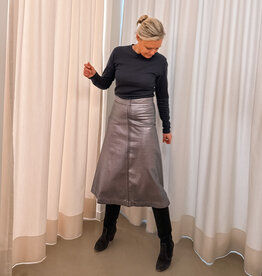 Mads Norgaard Rok Metallic Denim 'Stellar' - Parisian Night - Mads Norgaard