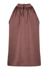 Top Heavy Sateen 'Rosette' - Dark Rose - Neo Noir