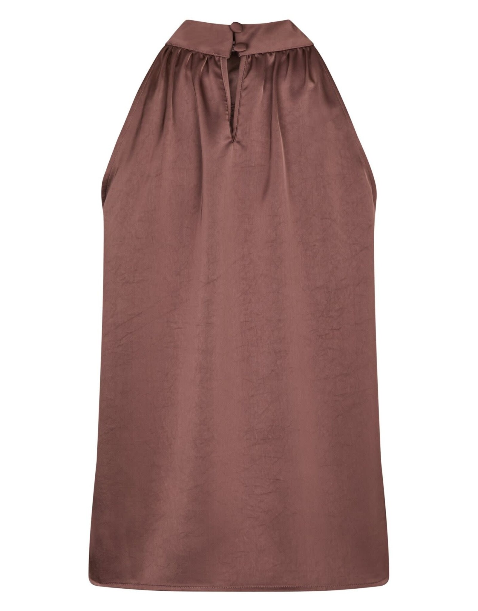 Top Heavy Sateen 'Rosette' - Dark Rose - Neo Noir