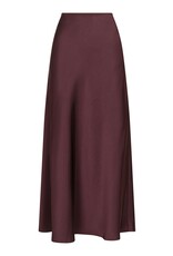 Rok 'Vicky' Heavy Sateen - Burgundy - Neo Noir