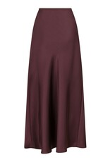 Rok 'Vicky' Heavy Sateen - Burgundy - Neo Noir