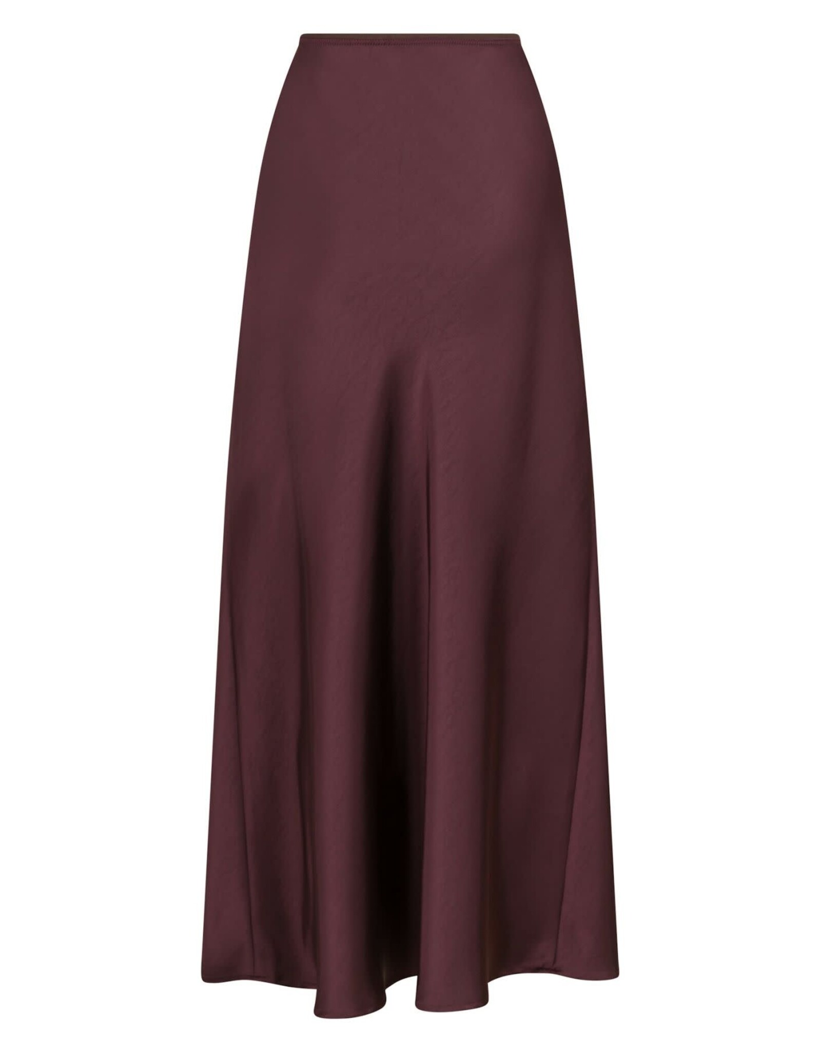 Rok 'Vicky' Heavy Sateen - Burgundy - Neo Noir