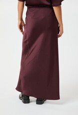 Rok 'Vicky' Heavy Sateen - Burgundy - Neo Noir