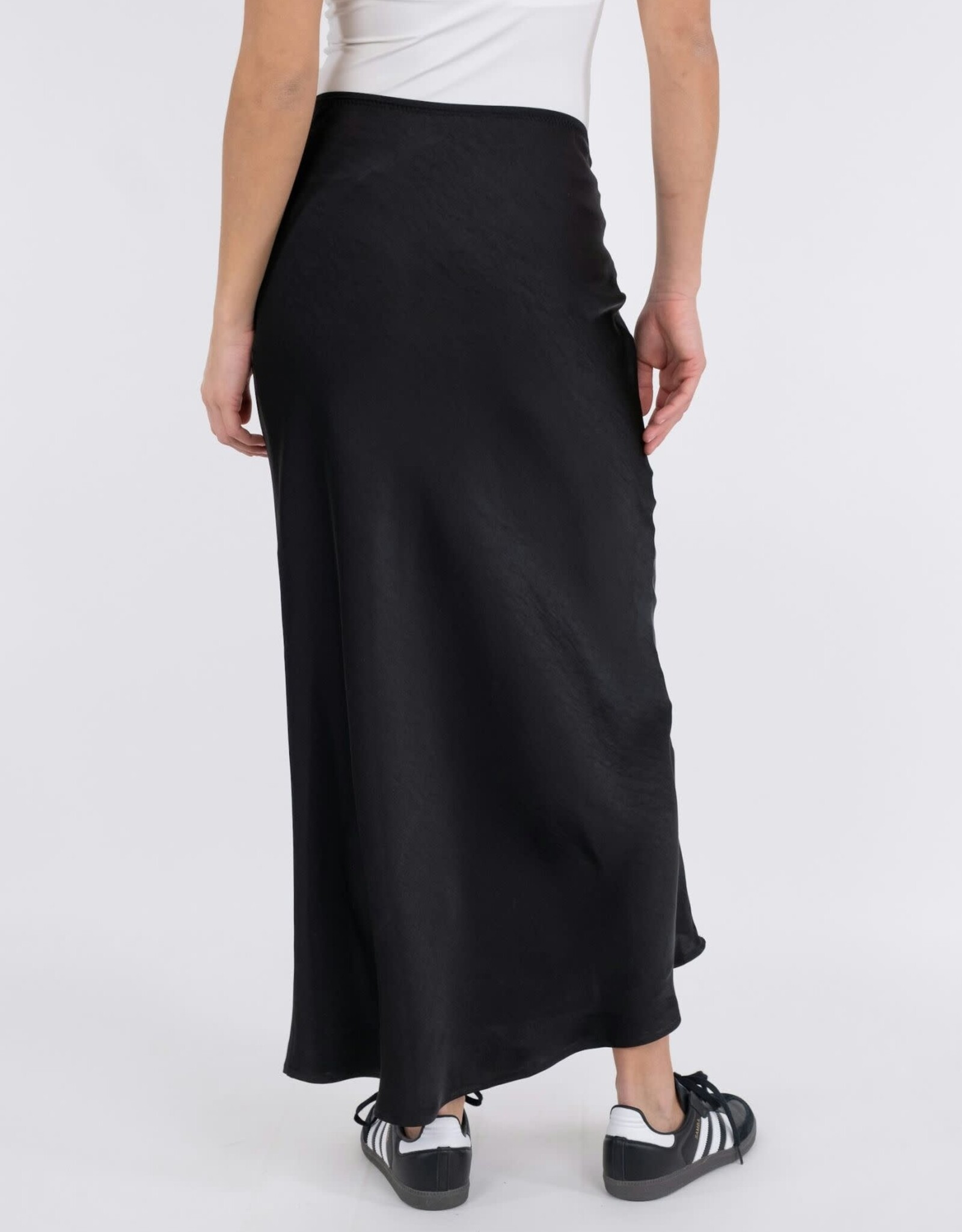 Rok Heavy Sateen 'Vicky' - Black - Neo Noir