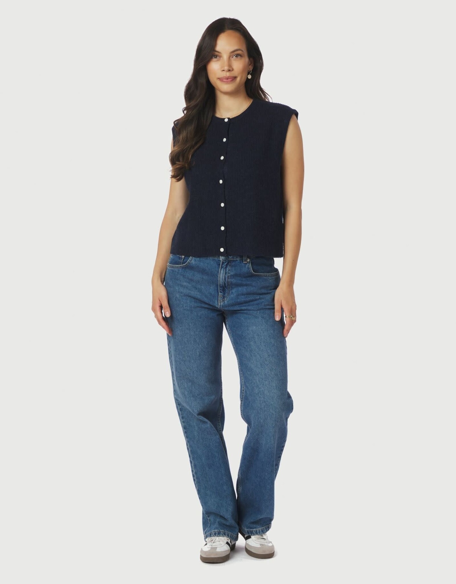 Cardigan 'Everest' - Navy - Neo Noir