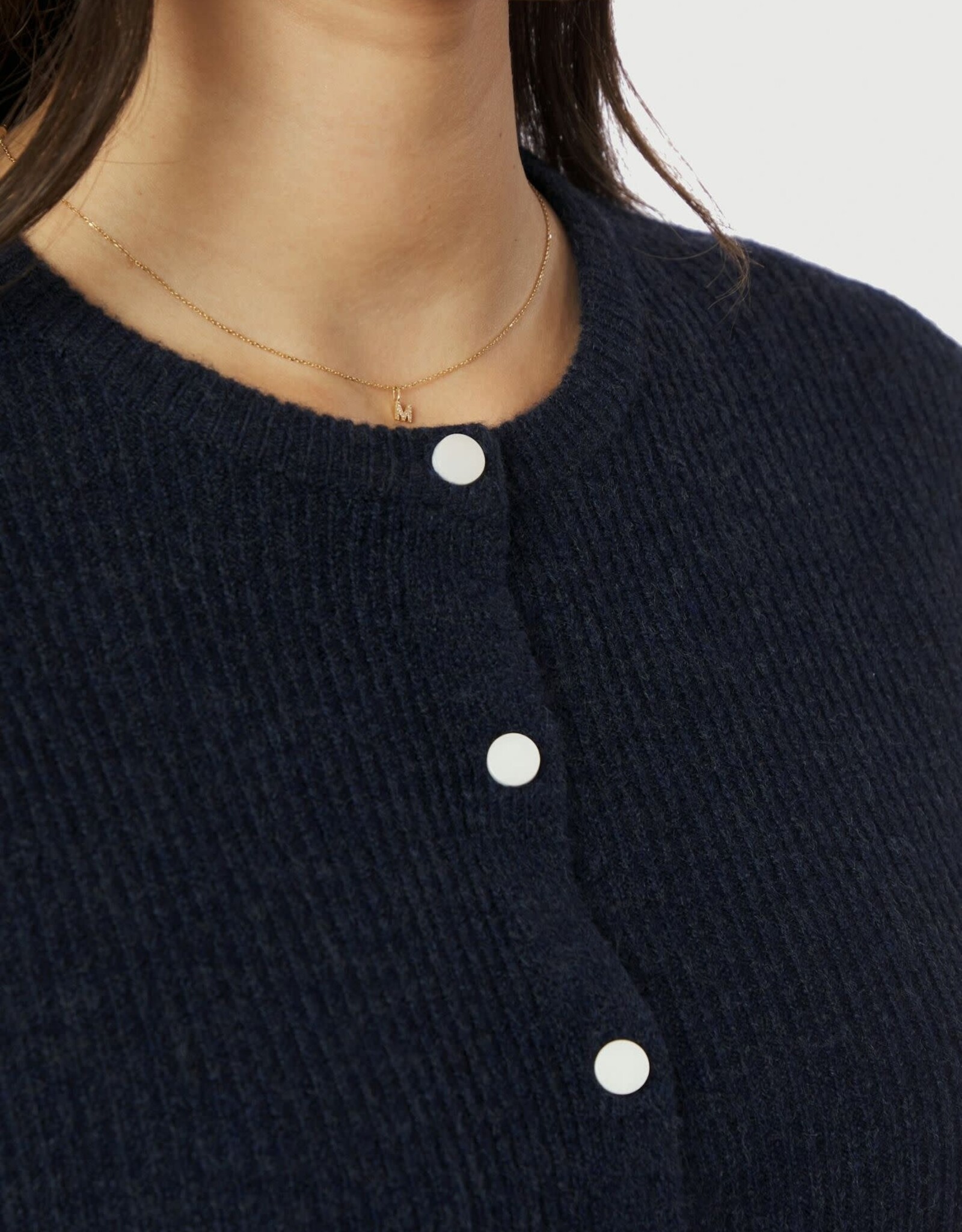 Cardigan 'Everest' - Navy - Neo Noir