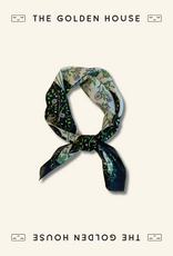 The Golden House - NH Foulard - Vine Black and Green