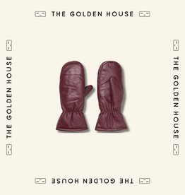 Becksöndergaard Wanten 'Leather Nylona'  - Burgundy - Beck Söndergaard