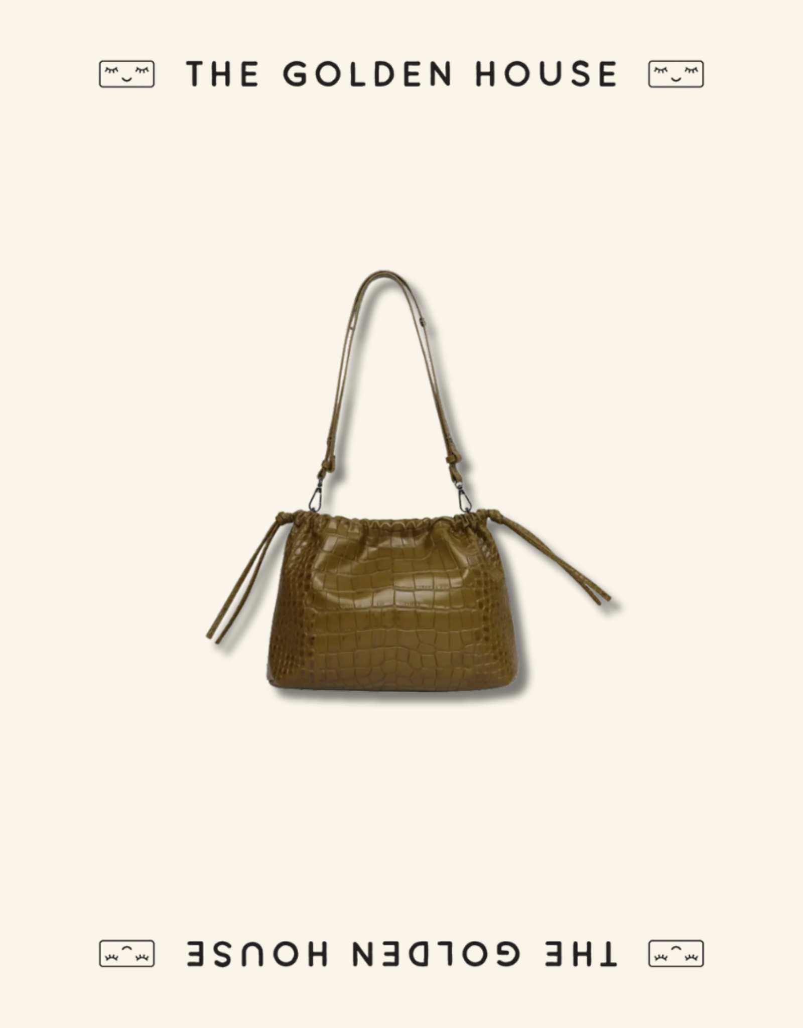 HVISK Handtas 'Arcane Trace' - Olive Green - Hvisk